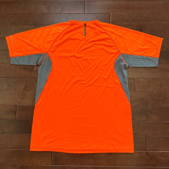 Under Armour Men's Athletic Orange & Gray Short Sleeve - Picture 2 of 3